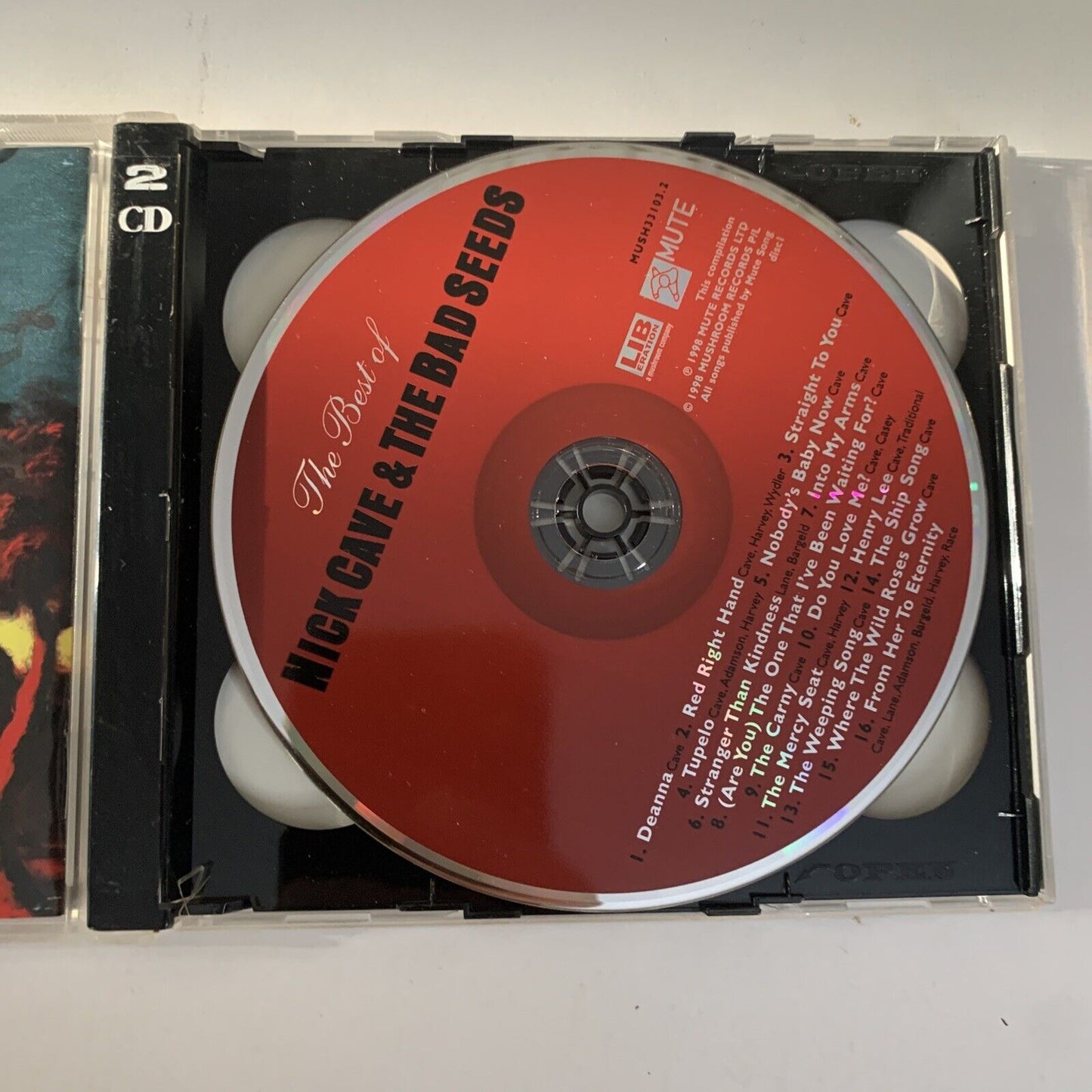 The Best Of Nick Cave & The Bad Seeds (CD, 1998, 2-CD) Album Limited Edition