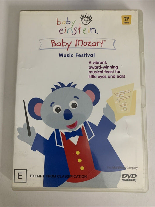 Baby Einstein Mozart Music Festival (DVD, 2002) Disney Early Edu All Regions