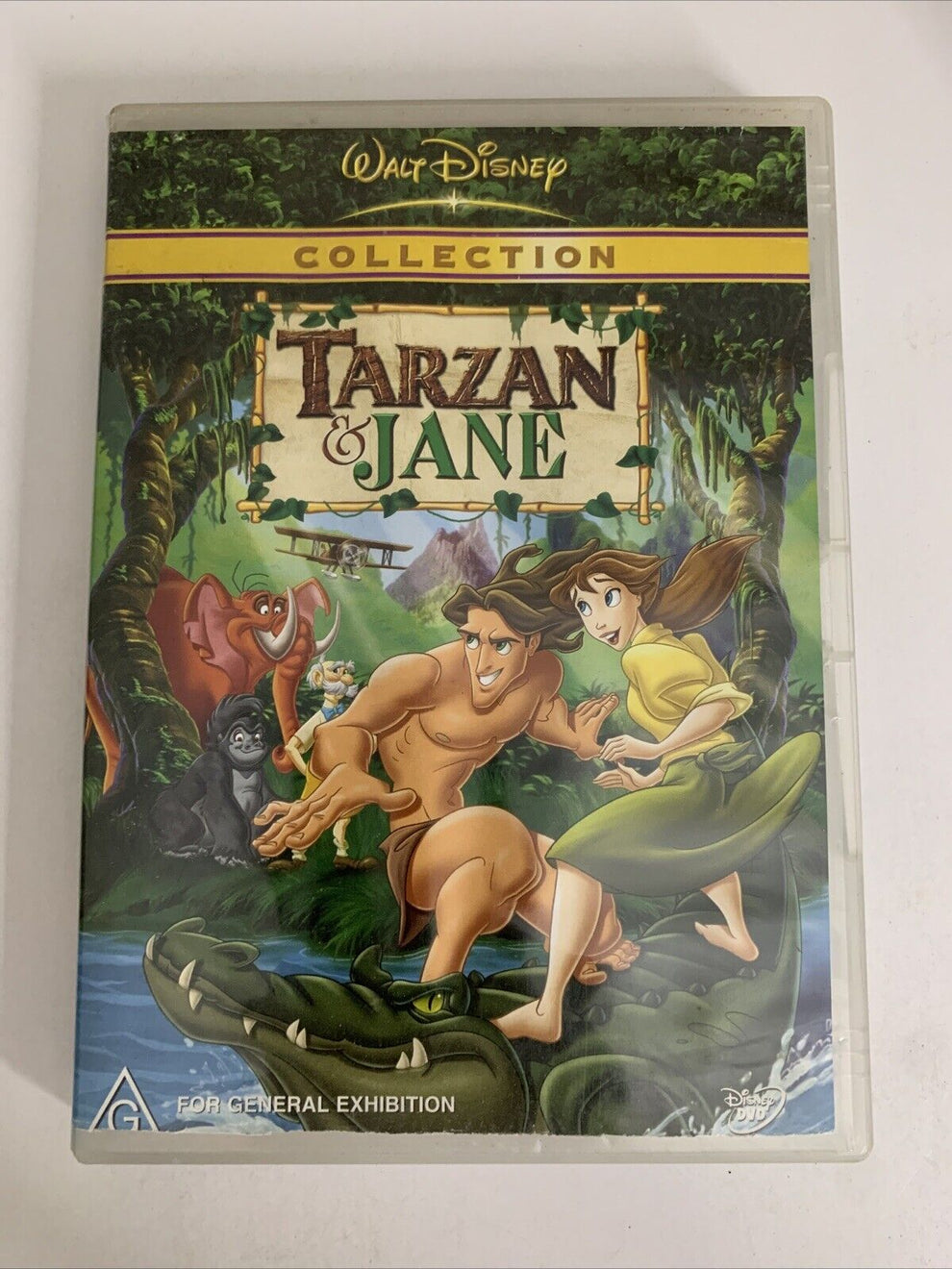 Tarzan And Jane (DVD, 2002) Disney Animated Film Region 4 – Retro Unit