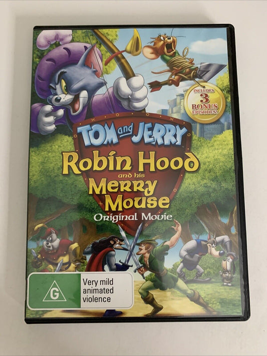 Tom & Jerry : Robin Hood And His Merry Mouse (DVD, 2012) Animation Region 4