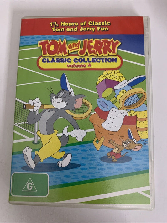 Tom And Jerry Classic Collection : Volume 4 (DVD, 2000)  Animation Region 4
