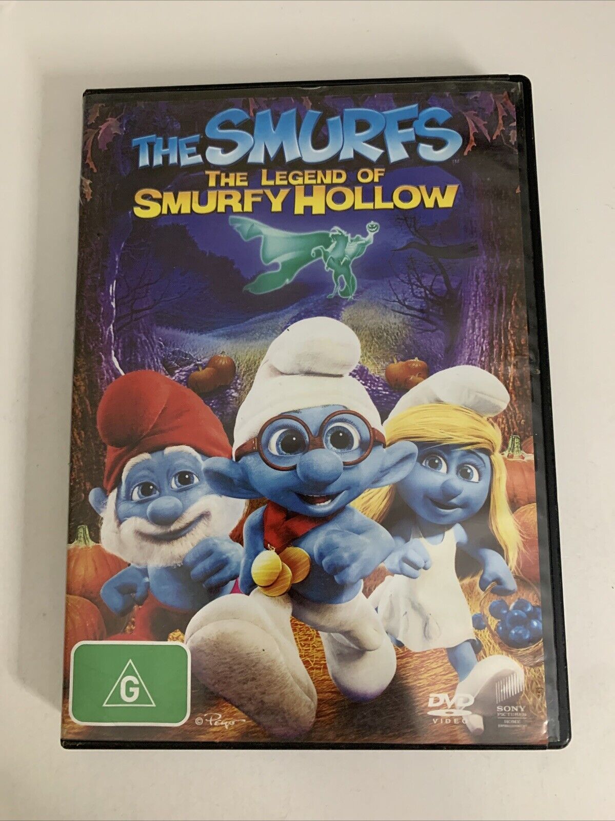 The Smurfs : The Legend of Smurfy Holllow (DVD, 2013) Animated Movie Region 4
