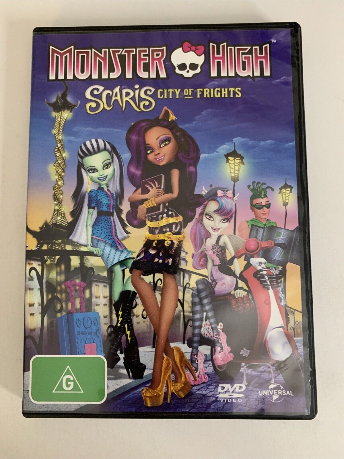 Monster High Scaris City Of Frights (DVD, 2012) Animation Region 4 &2