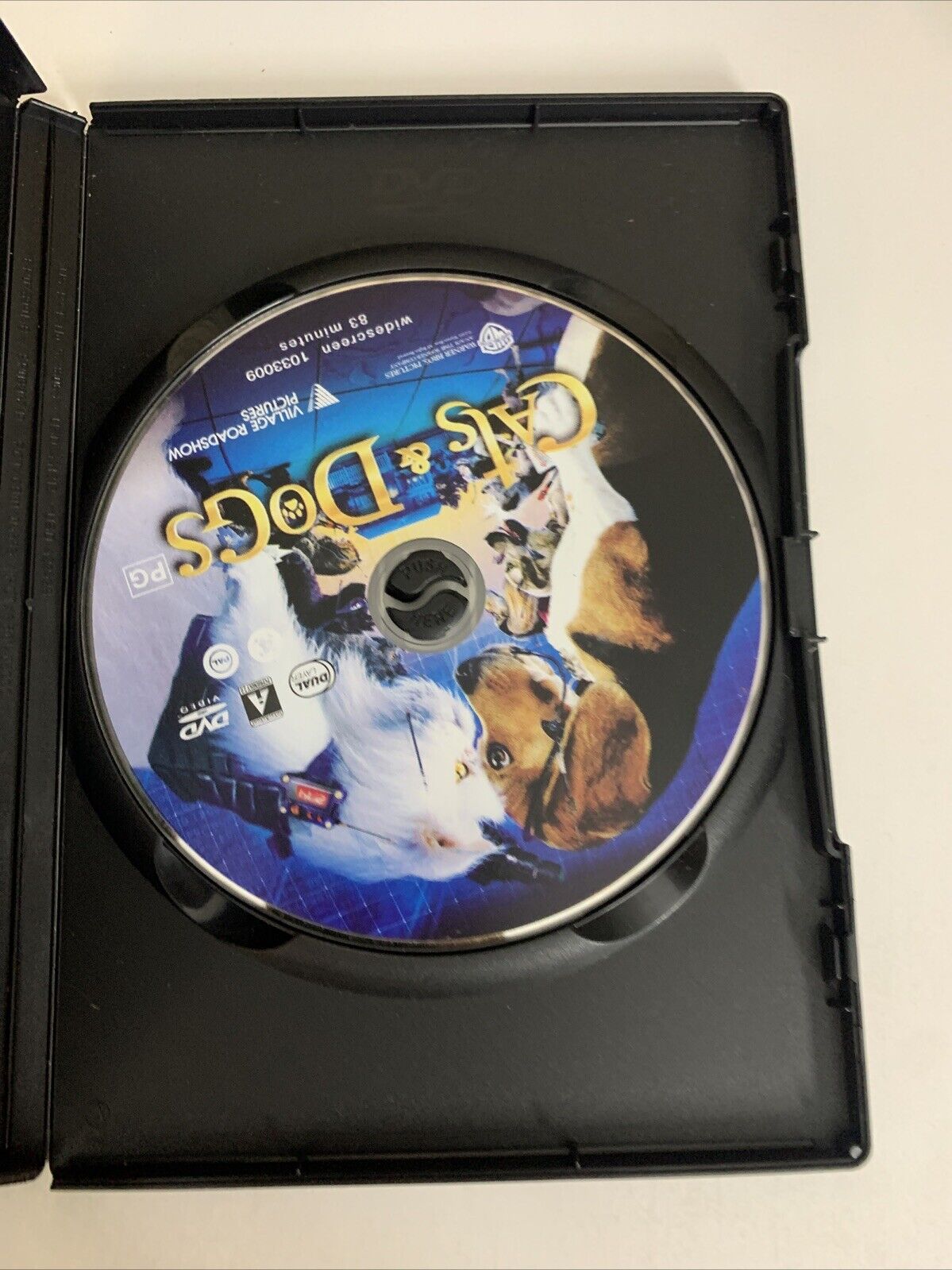 Cats & Dogs (DVD, 2001) Animated Film Region 4