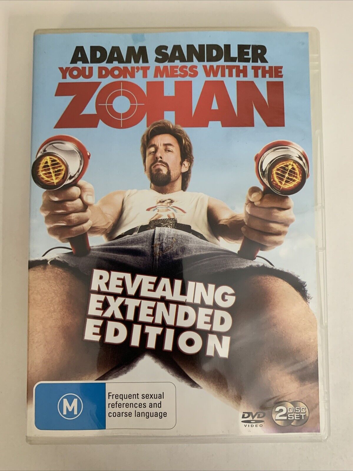 You Don't Mess With The Zohan (DVD, 2008, Extended Edition) Adam Sandler 2-Disc