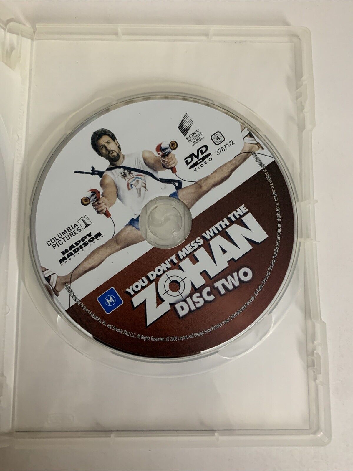 You Don't Mess With The Zohan (DVD, 2008, Extended Edition) Adam Sandler 2-Disc