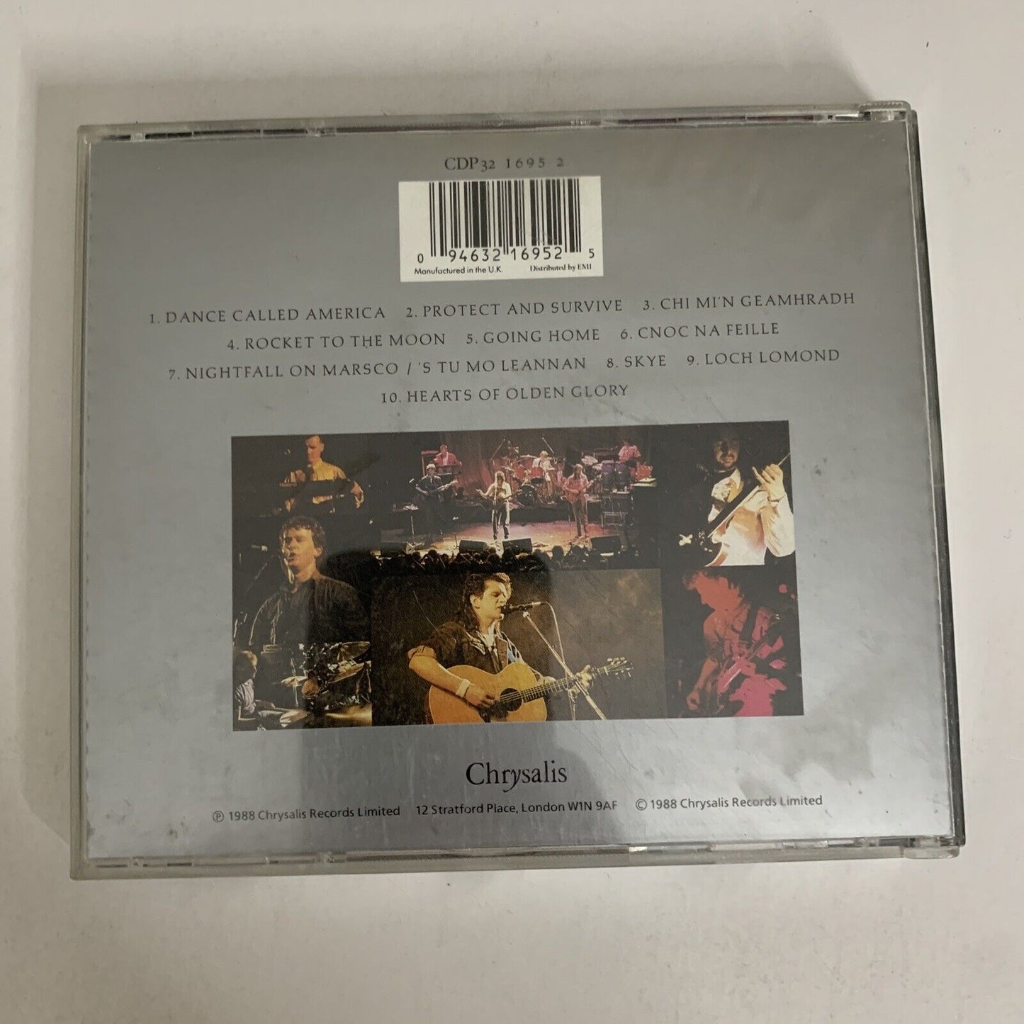 Runrig – Once In A Lifetime (Live) (CD, 1988) Album