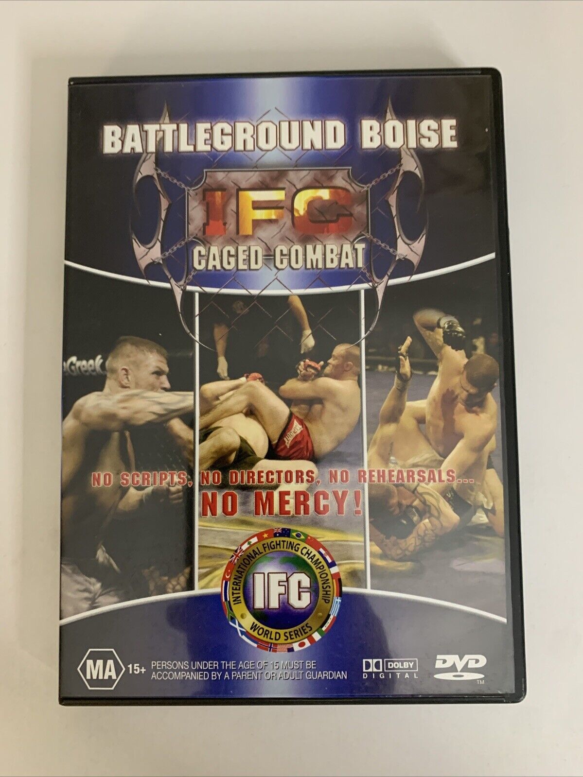 Battleground Boise IFC Caged Combat (DVD, 2003) MMA Region 4