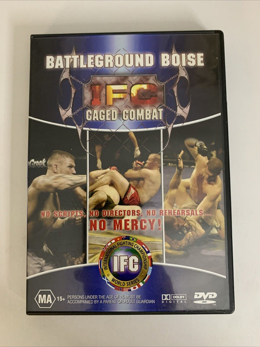 Battleground Boise IFC Caged Combat (DVD, 2003) MMA Region 4