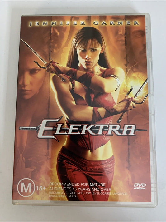 Elektra (DVD, 2005) Jennifer Garner, Terence Stamp, Kirsten Prout  Region 4