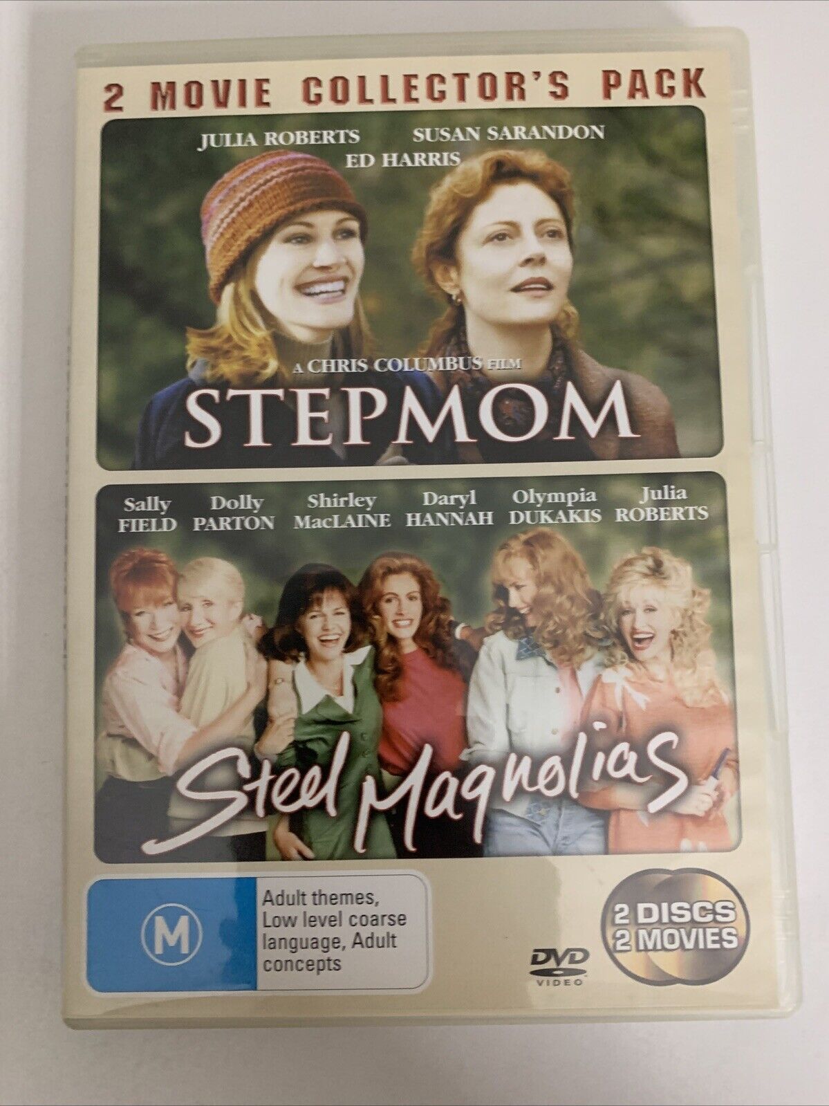 Steel Magnolias / Stepmom (DVD, 1990) Julia Roberts, Susan Sarandon Region 4