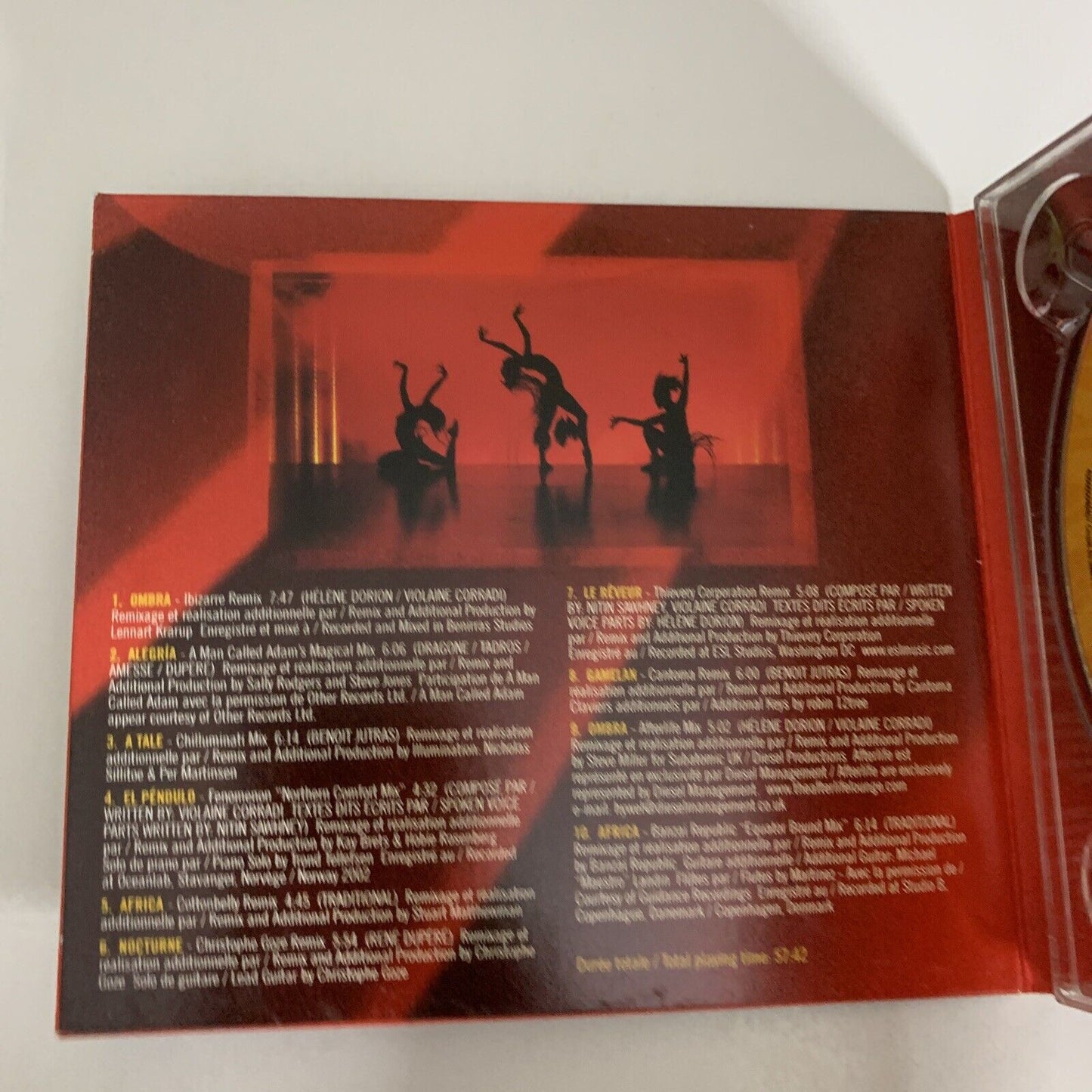 Cirque Du Soleil – Tapis Rouge: Solarium (CD, 2003) Album Digipak