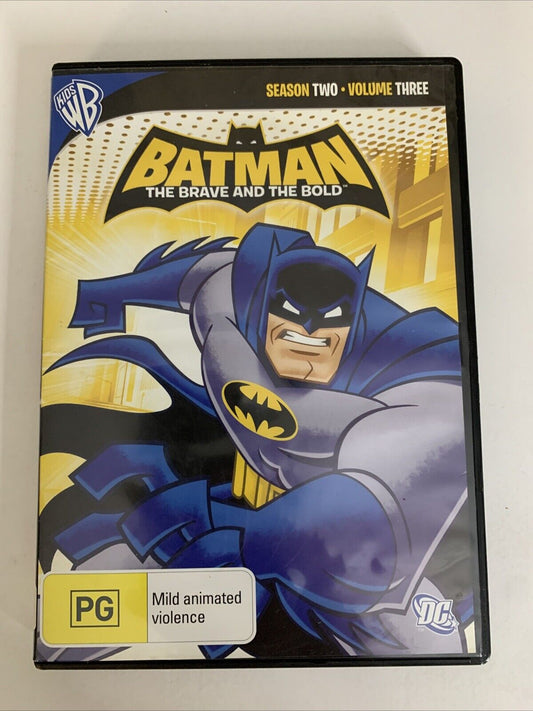 Batman The Brave and the Bold : Season 2 Part 1 Vol 3 (DVD, 2009) Region 4