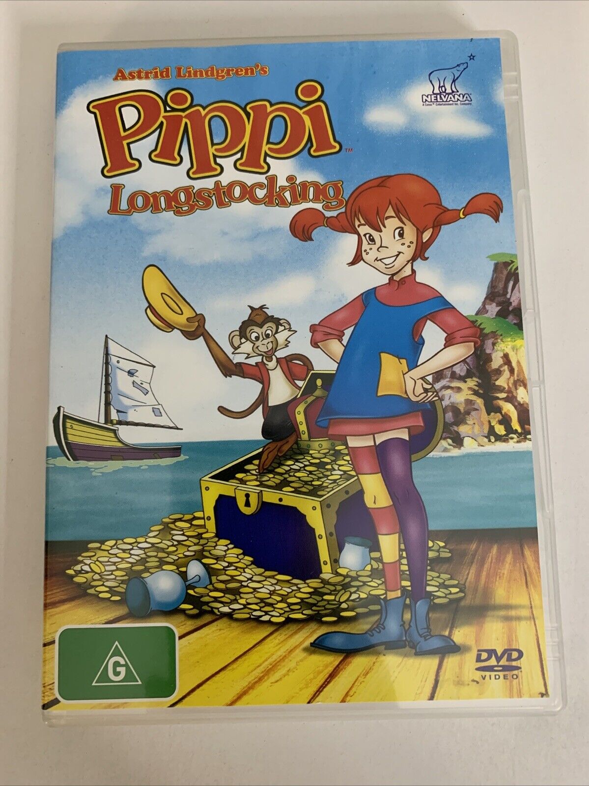 Astrid Lindgren's Pippi Longstocking (DVD, 2011) Animated Film All Regions