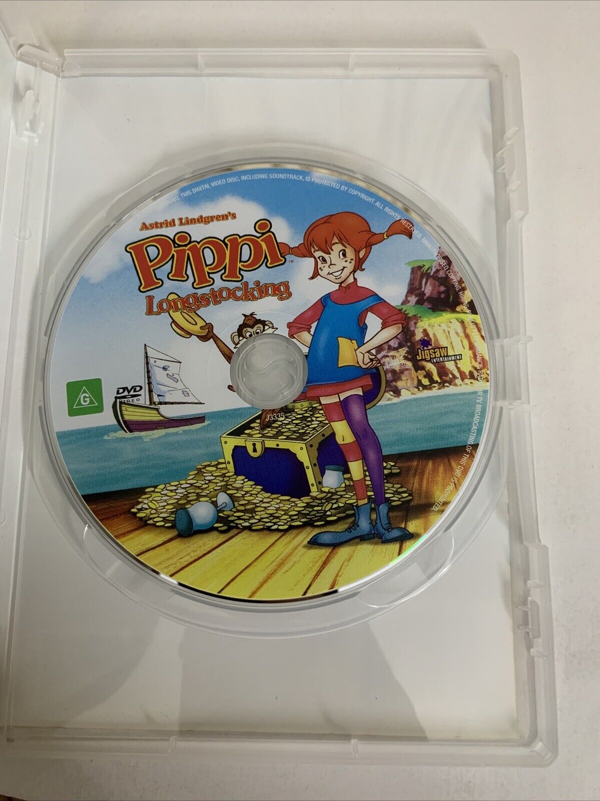Astrid Lindgren's Pippi Longstocking (DVD, 2011) Animated Film All Regions