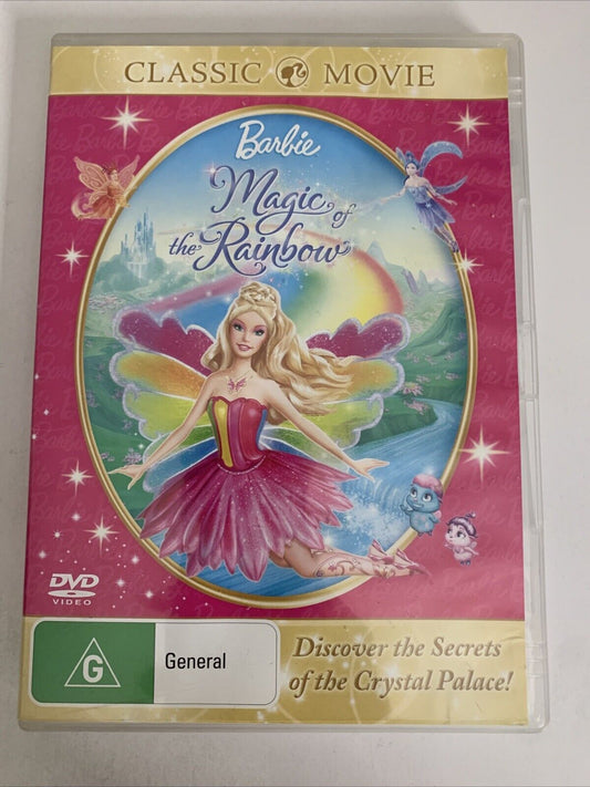 Barbie Magic Of The Rainbow (DVD, 2007) Animation  Region 4