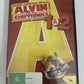 Alvin And The Chipmunks 1 & 2 The Squeakquel (DVD, 2010) Animation Region 4