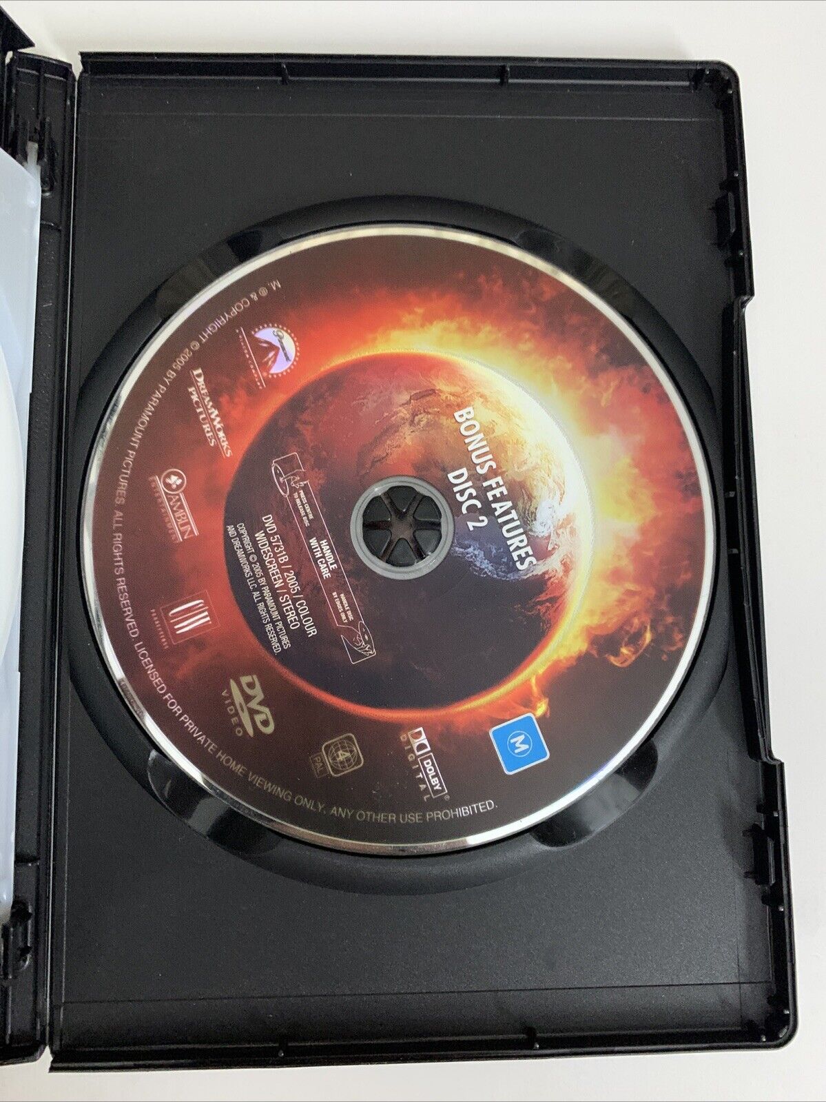 The War Of The Worlds (DVD, 2005, Special Edition) Tom Cruise Region 4