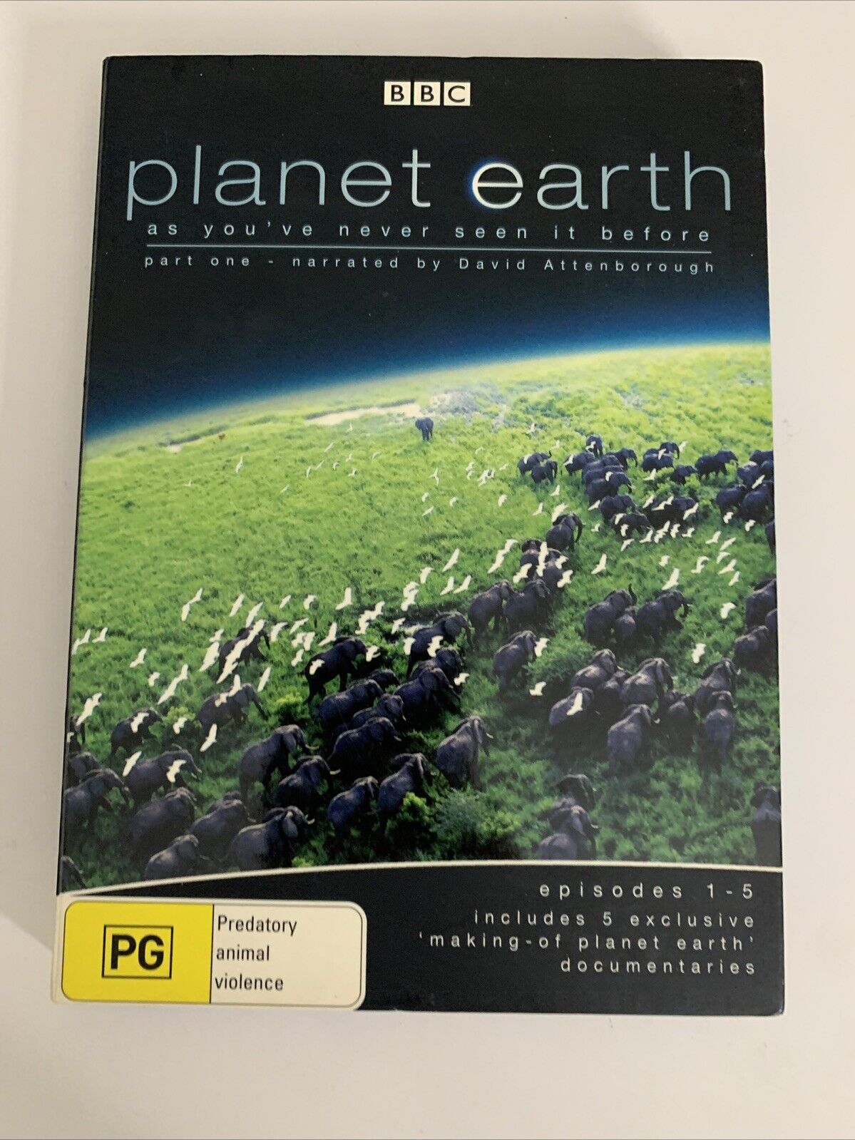 Planet Earth : Part 1 (DVD, 2-Disc) BBC David Attenborough Documentary Region 4