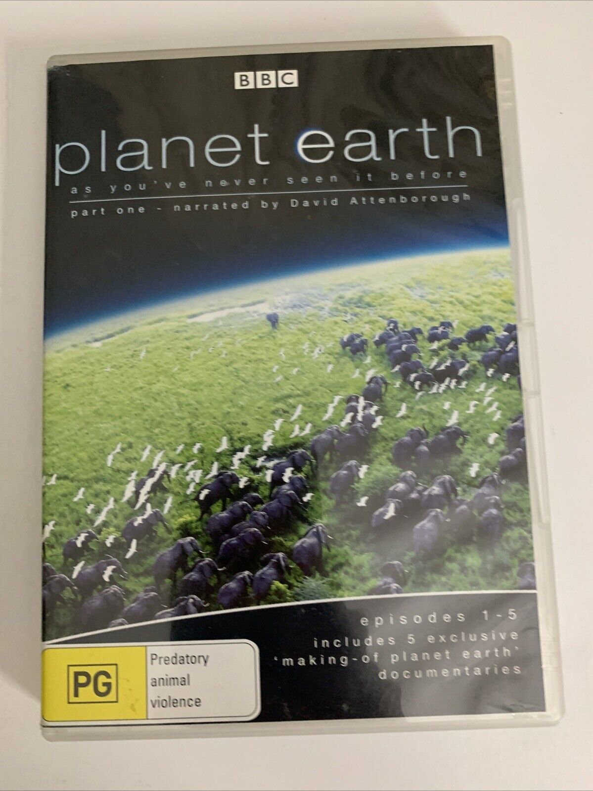 Planet Earth : Part 1 (DVD, 2-Disc) BBC David Attenborough Documentary Region 4