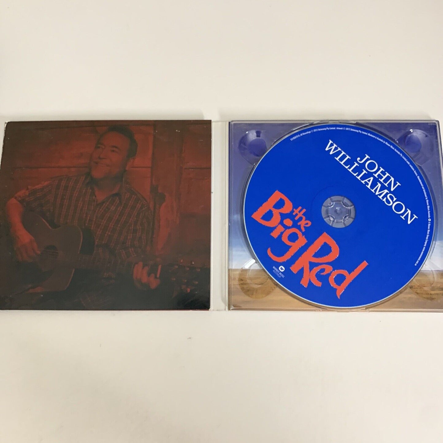 The Big Red by John Williamson (CD, 2012)  Album Digipak