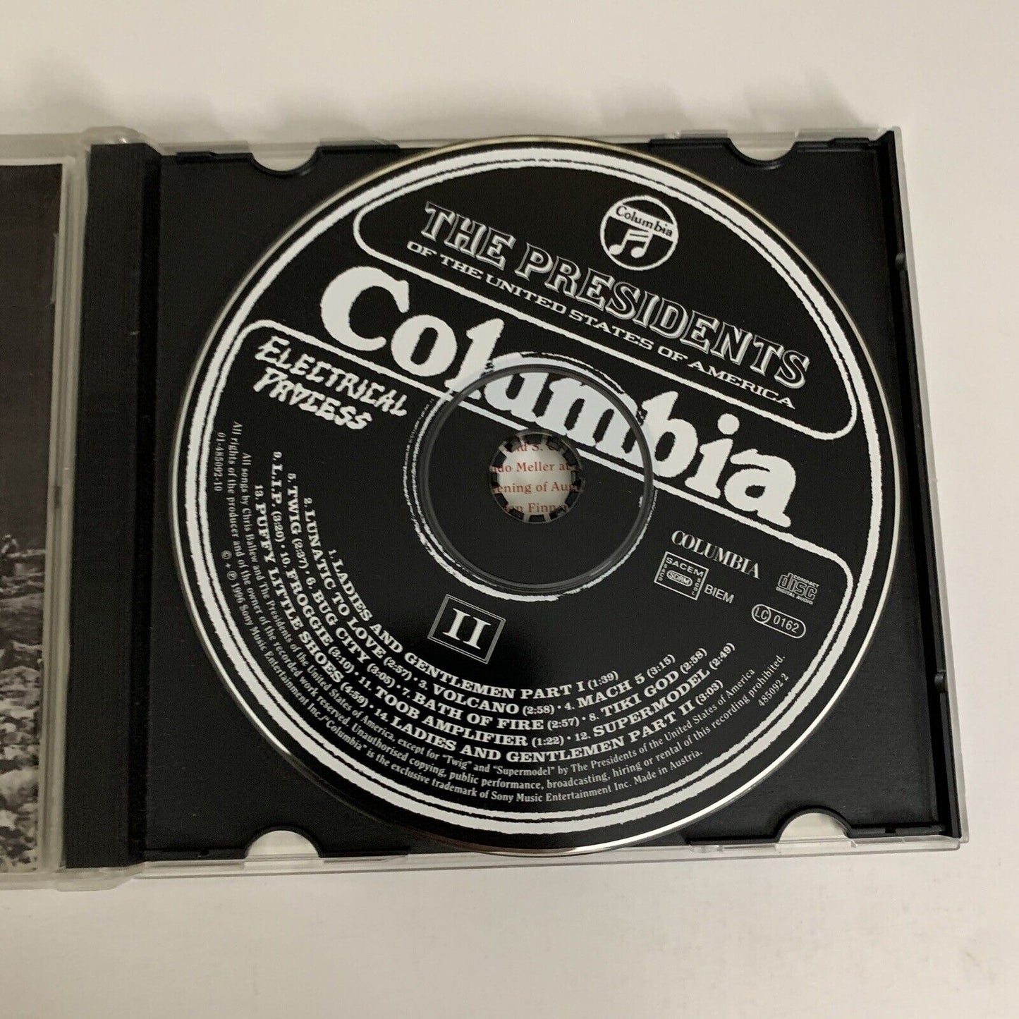 The Presidents Of The United States Of America – II (CD, 1996, 2CD) Limited Ed