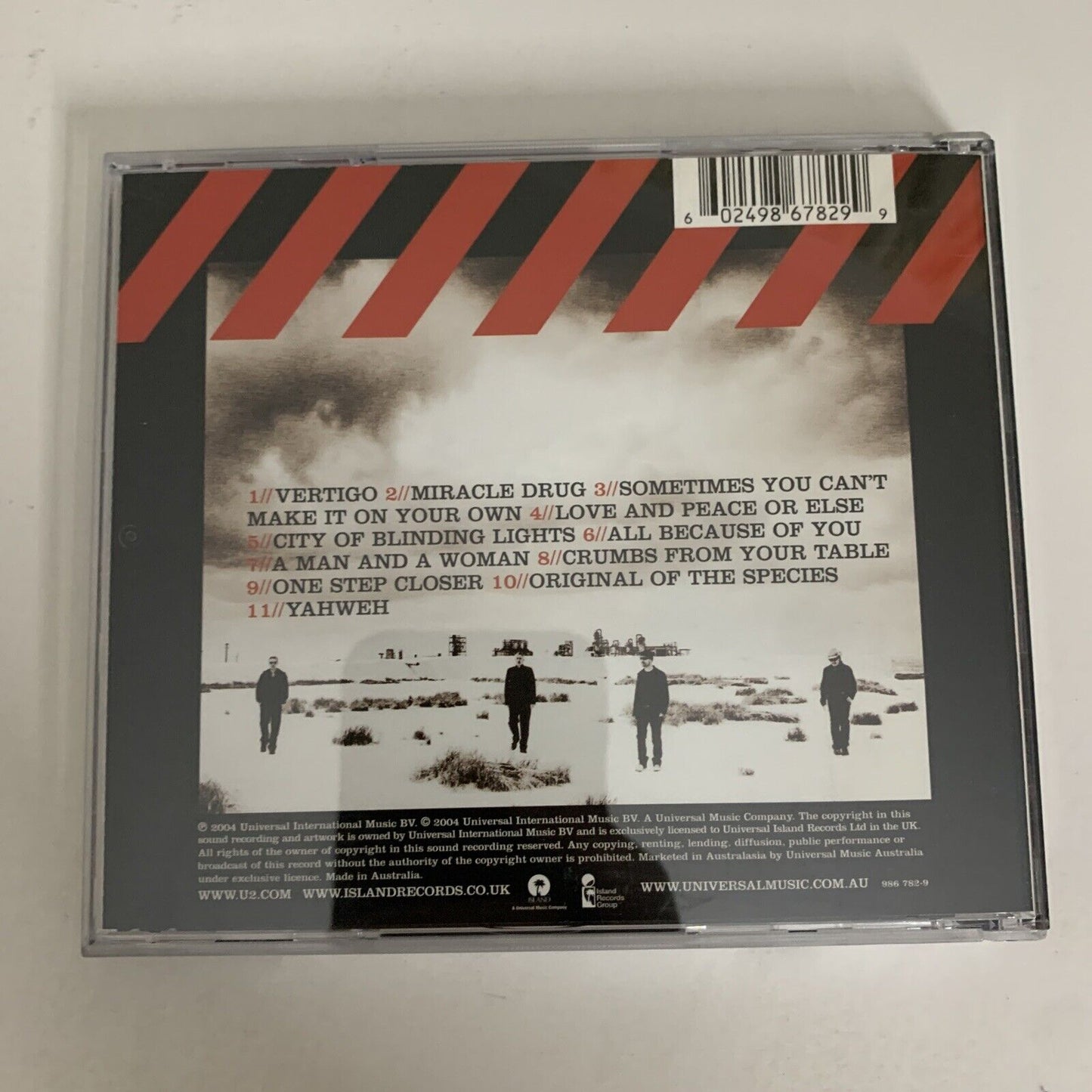 How To Dismantle Anatomic Bomb by U2 (CD, 2004) Album