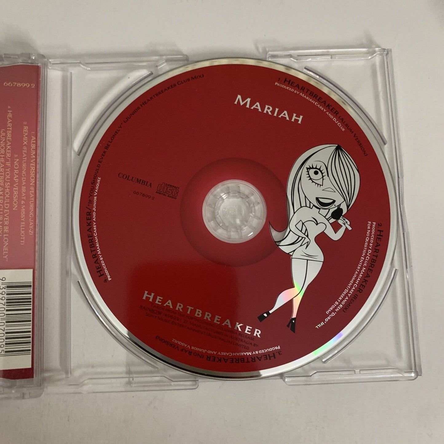 Mariah Carey – Heartbreaker (CD, 1999) Single