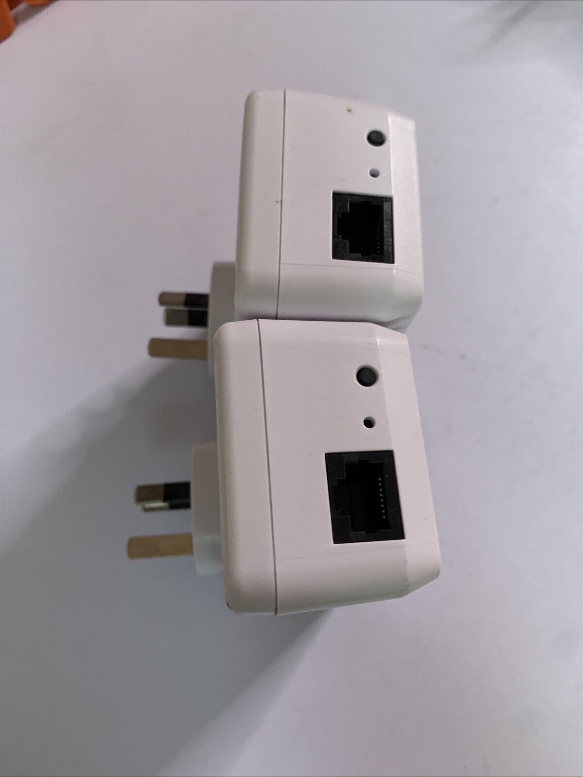 2x Netcomm NP204 Powerline Network Adaptor with AC Passthrough