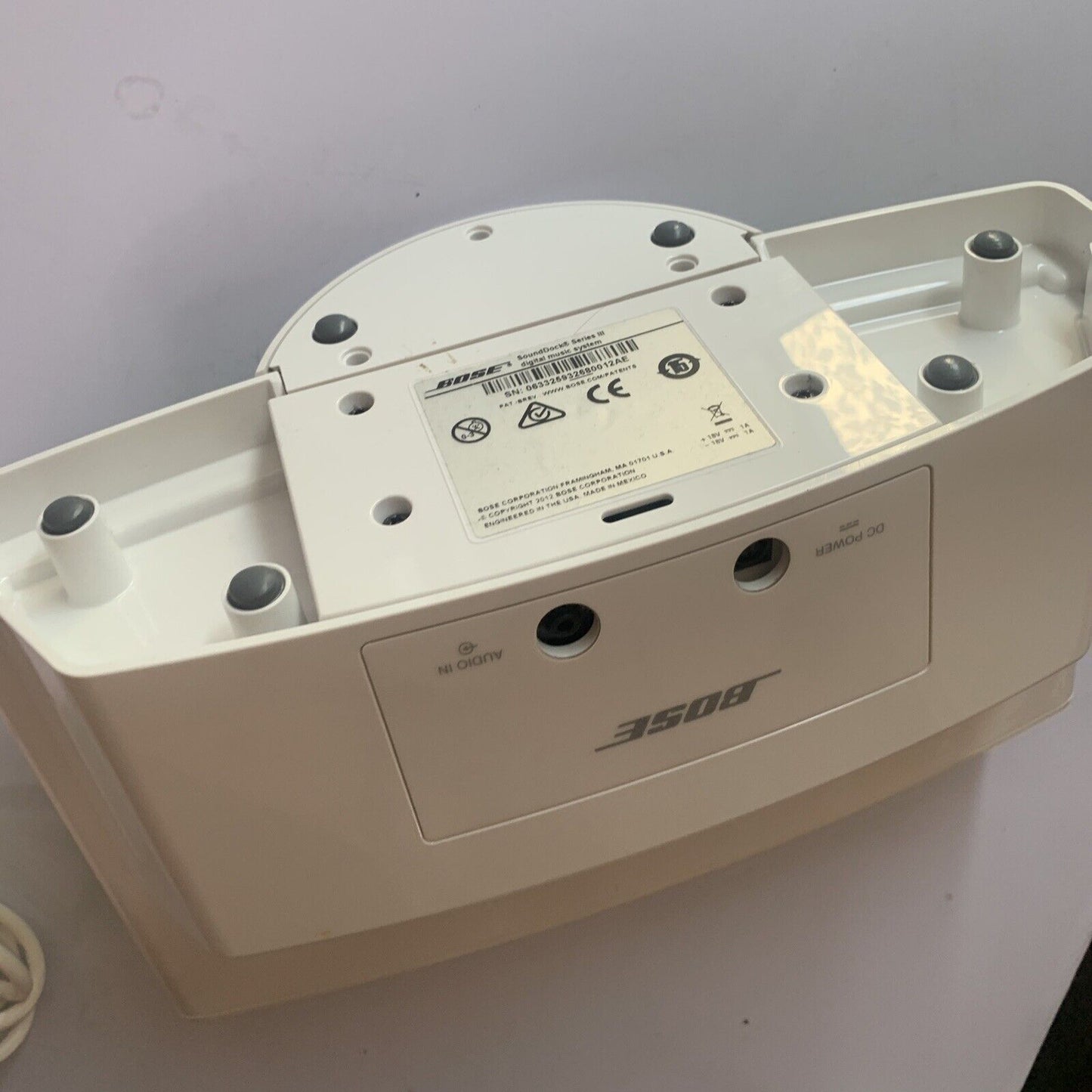 Bose SoundDock Series III Digital Music Speaker System Apple Lightning Connector