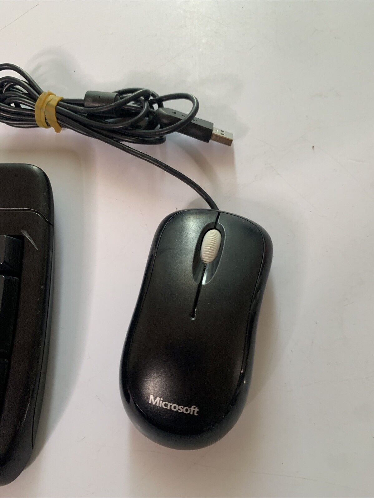 Microsoft Keyboard 1.0A Wired PS/2 X800468-284 + Microsoft USB Mouse