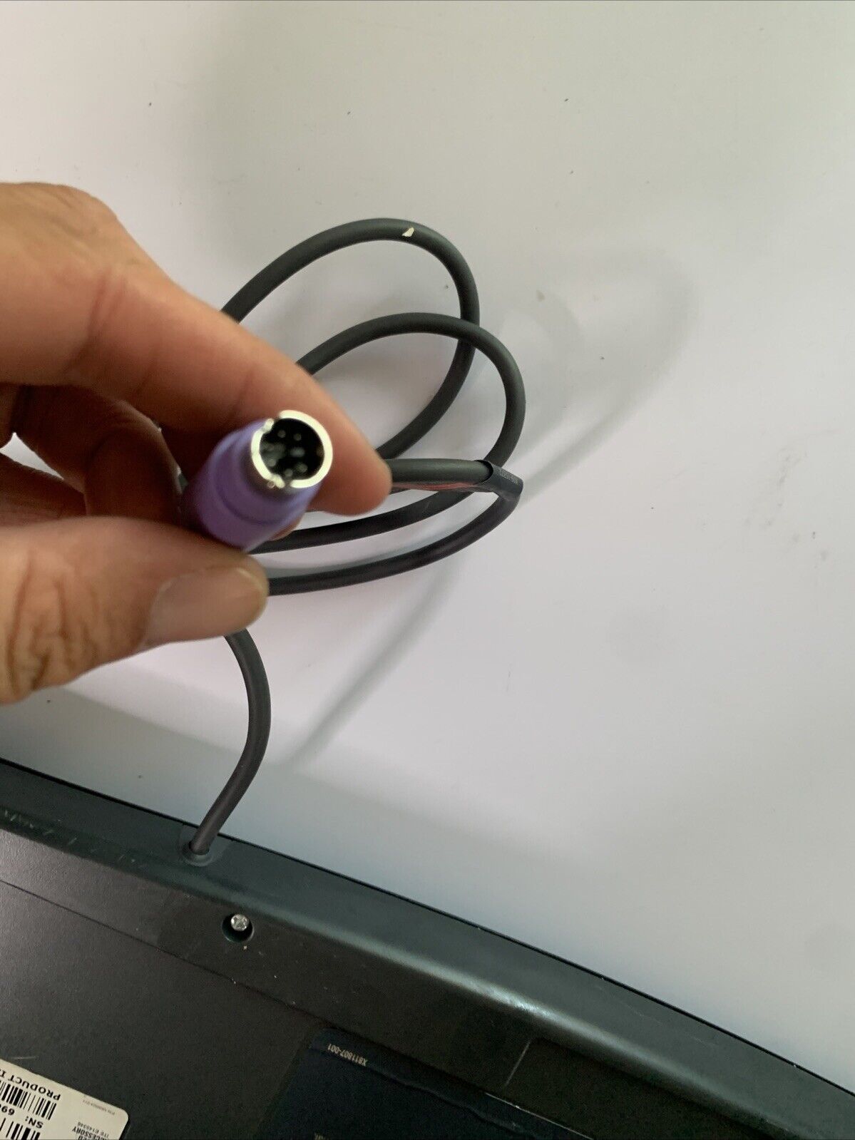 Microsoft Keyboard 1.0A Wired PS/2 X800468-284 + Microsoft USB Mouse