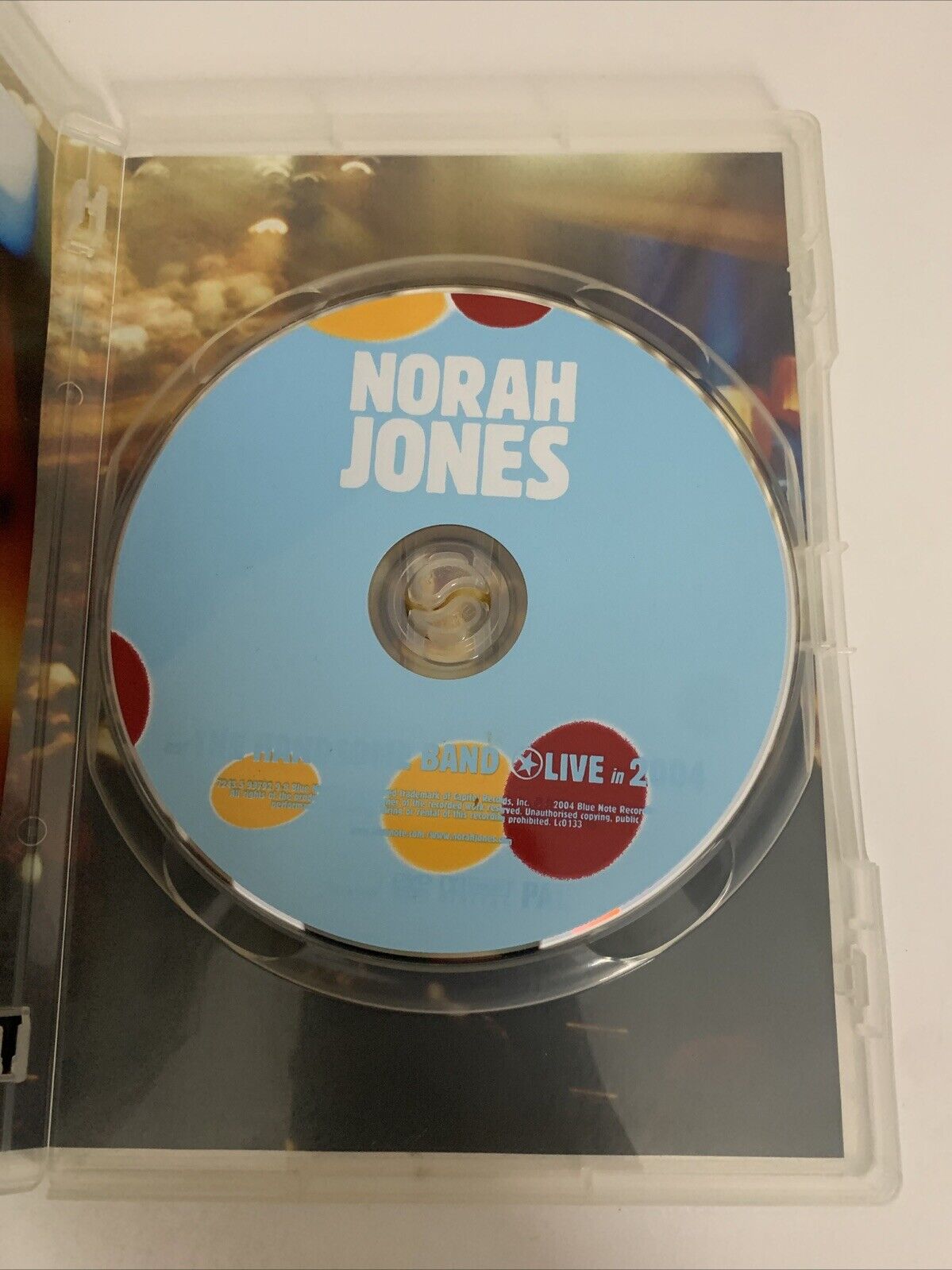 Norah Jones And The Handsome Band Live 2004 (DVD, 2004) All Regions
