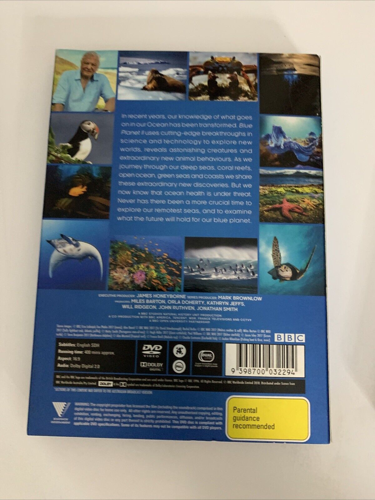 Blue Planet II (DVD, 2017, 3-Disc) David Attenborough Documentary Region 4