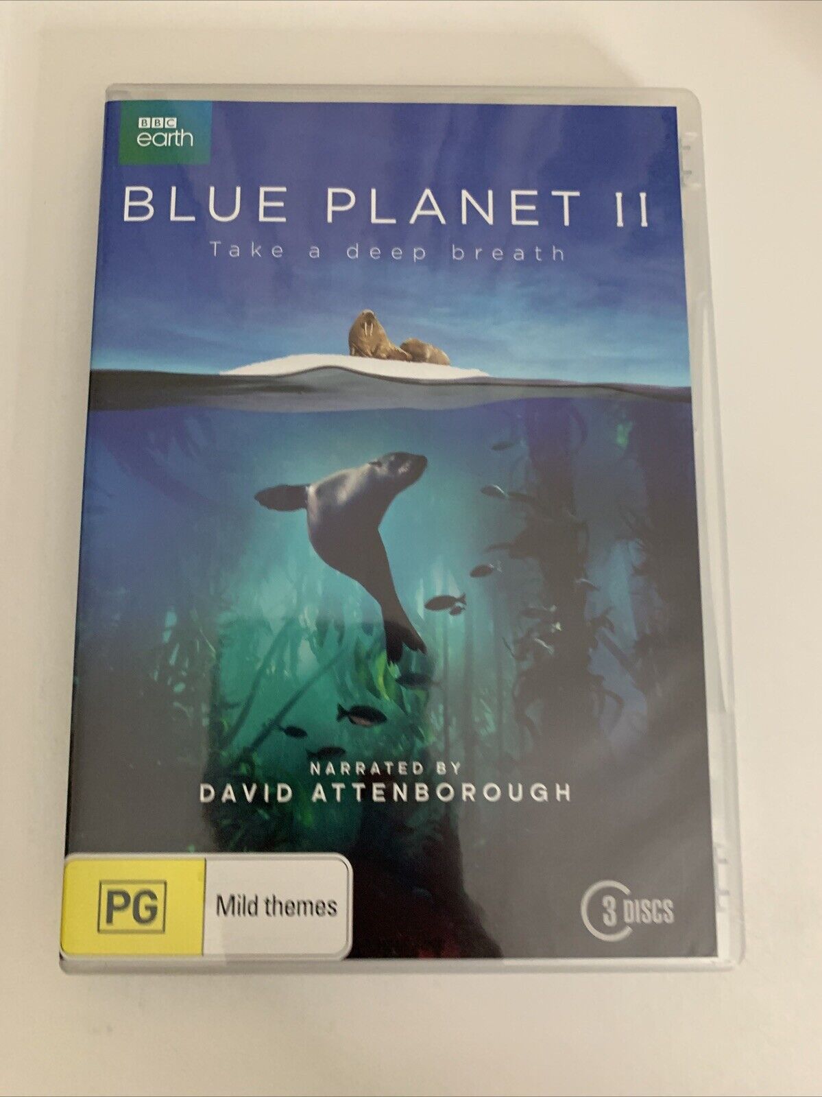 Blue Planet II (DVD, 2017, 3-Disc) David Attenborough Documentary Region 4