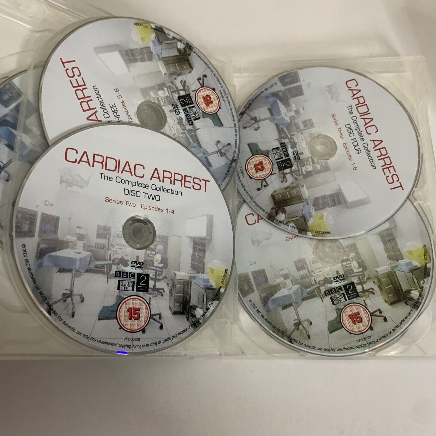Cardiac Arrest The Complete Collection (DVD, 1994) BBC Comedy Drama Region 4 &2