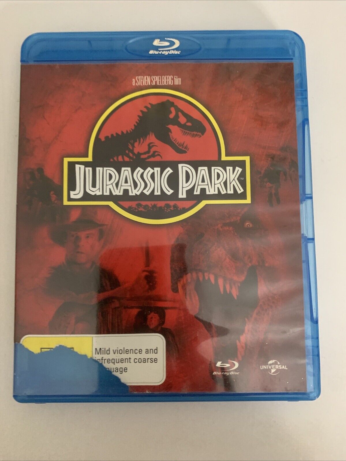 Jurassic Park (Blu-ray, 1993) Sam Neil, Jeff Goldblum  Region B