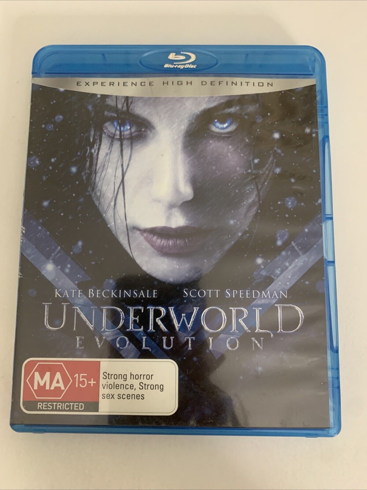 Underworld Evolution (Blu-ray, 2005) Kate Beckinsale, Scott Speedman  Region B