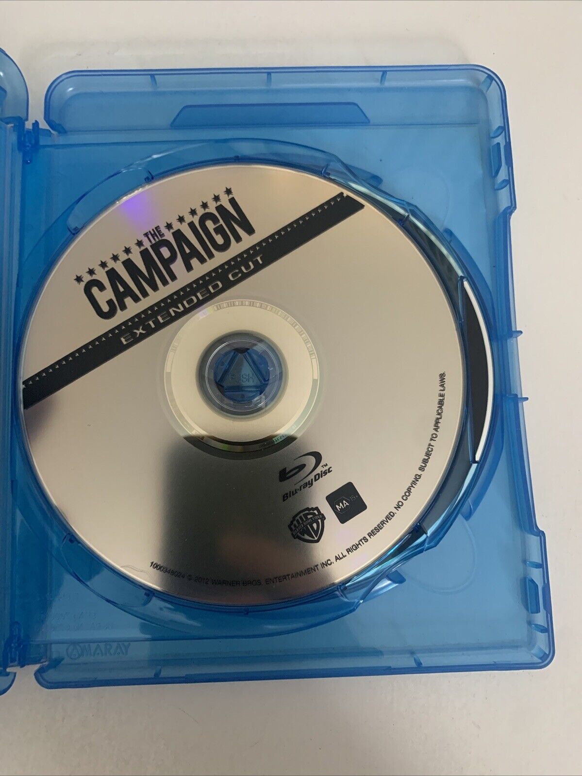 The Campaign : Extended Cut (Blu-ray + DVD, 2012) Will Ferrell, Zach Galifianaki
