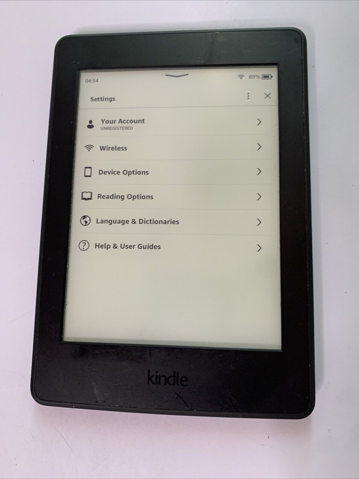 Amazon Kindle Paperwhite 7th Gen E-Reader 4GB WiFi