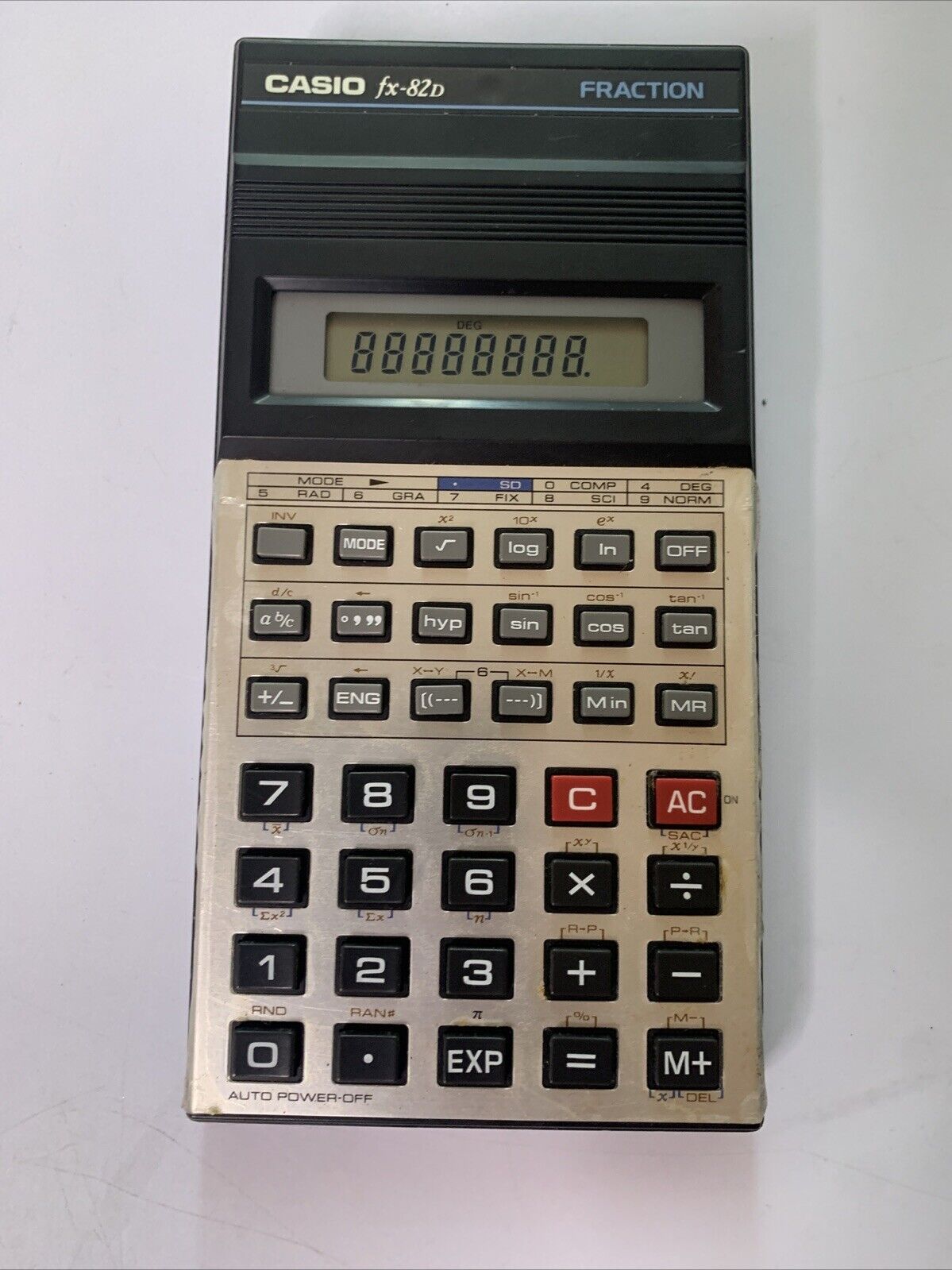 Casio fx-82D Fraction Scientific Calculator