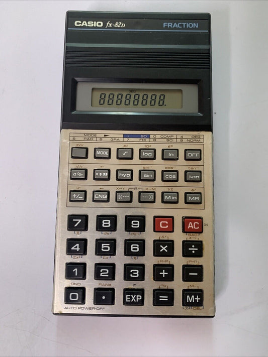 Casio fx-82D Fraction Scientific Calculator