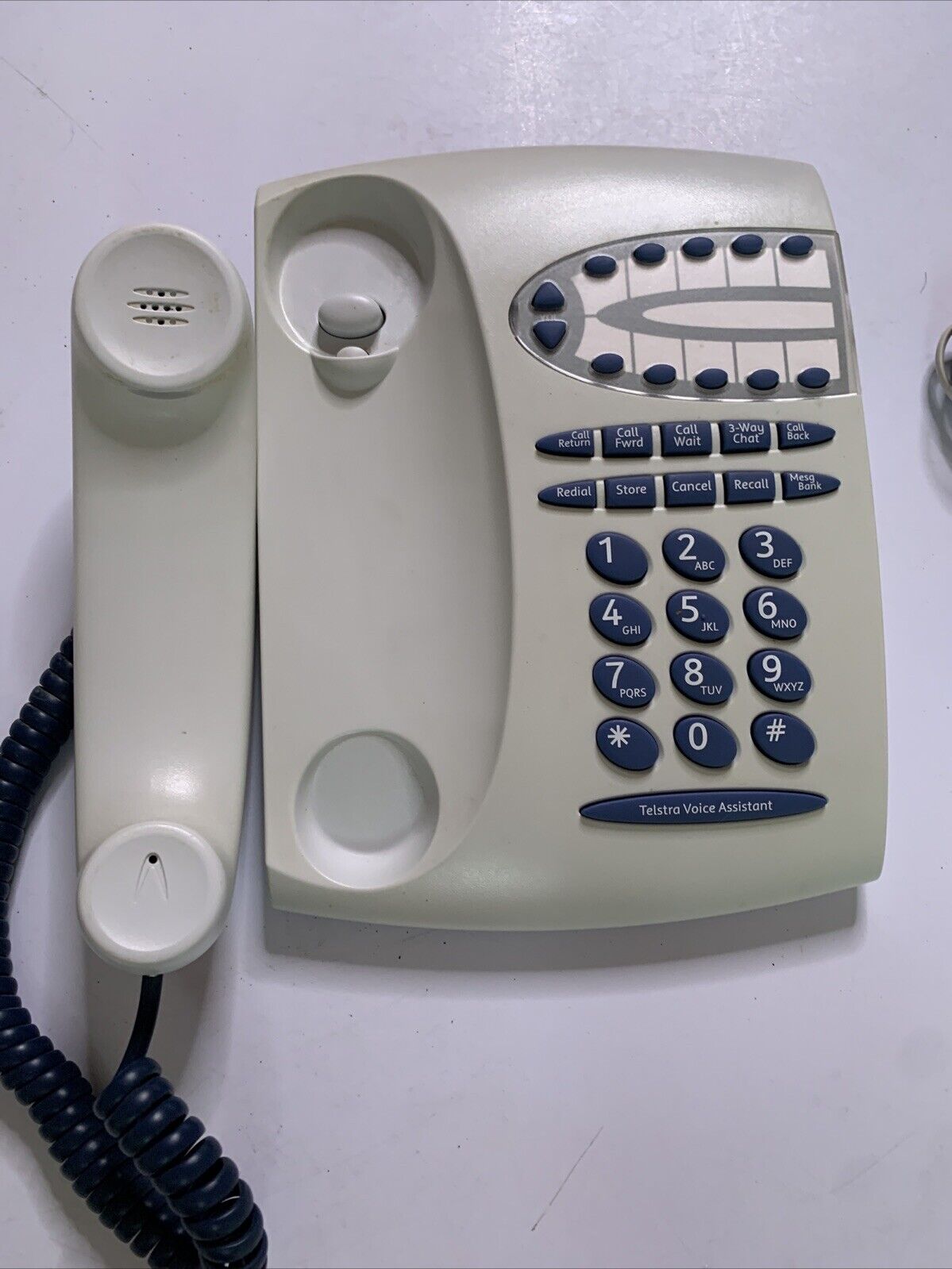 Telstra Landline Corded Telephone T1000S NBN Compatible Tested Working