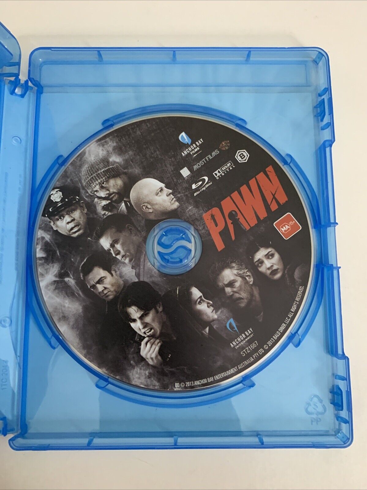 Pawn (Blu-ray, 2012) Michael Chiklis, Forest Whitaker, Ray Liotta  Region B