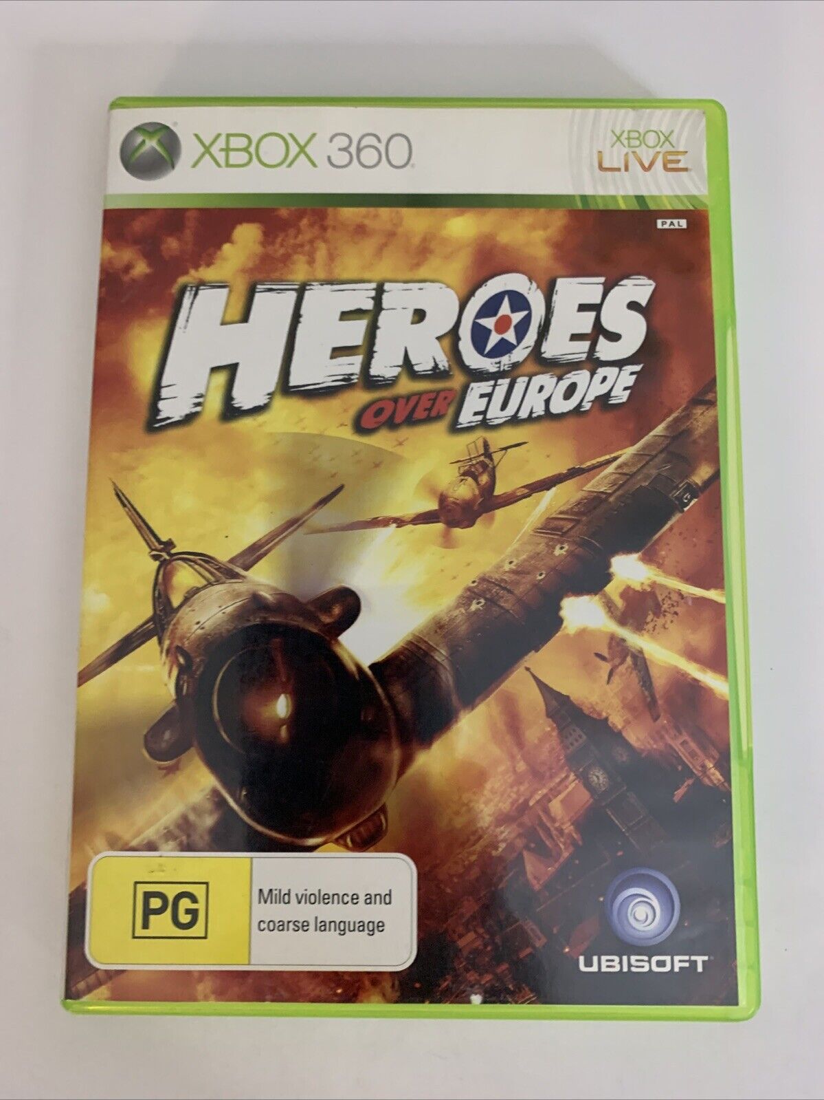 Heroes Over Europe  Microsoft XBOX 360 PAL 2009 Flight Combat Game Complete
