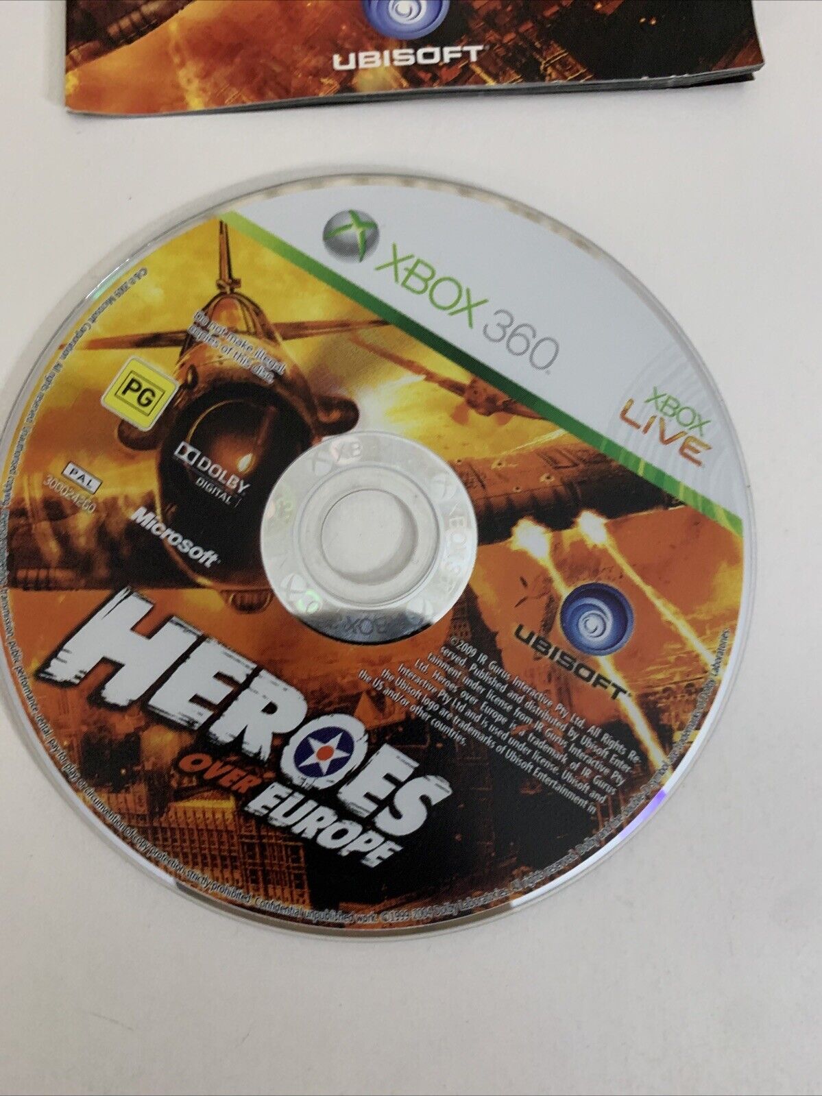 Heroes Over Europe  Microsoft XBOX 360 PAL 2009 Flight Combat Game Complete