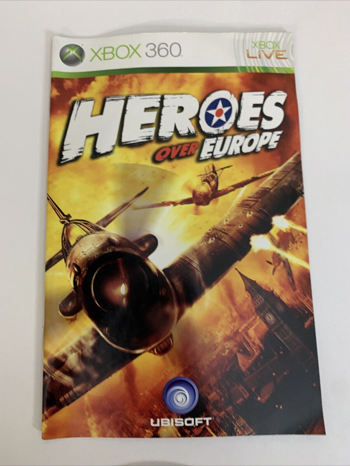Heroes Over Europe  Microsoft XBOX 360 PAL 2009 Flight Combat Game Complete