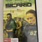 Sicario (DVD, 2015) Emily Blunt, Josh Brolin, Benicio del Toro  Region 4