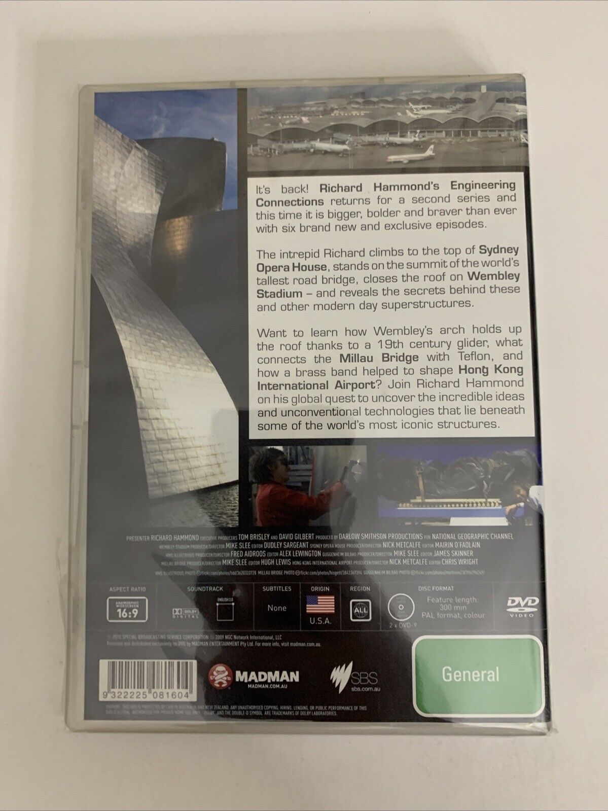 Engineering Connections : Series 2 (DVD, 2009) Richard Hammond  All Regions NEW