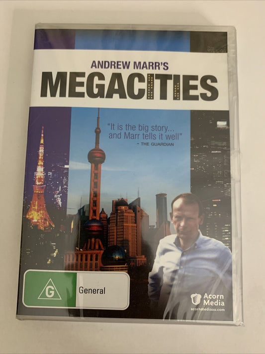 Andrew Marr's Megacities (DVD, 2011) Region 4  Brand NEW Sealed